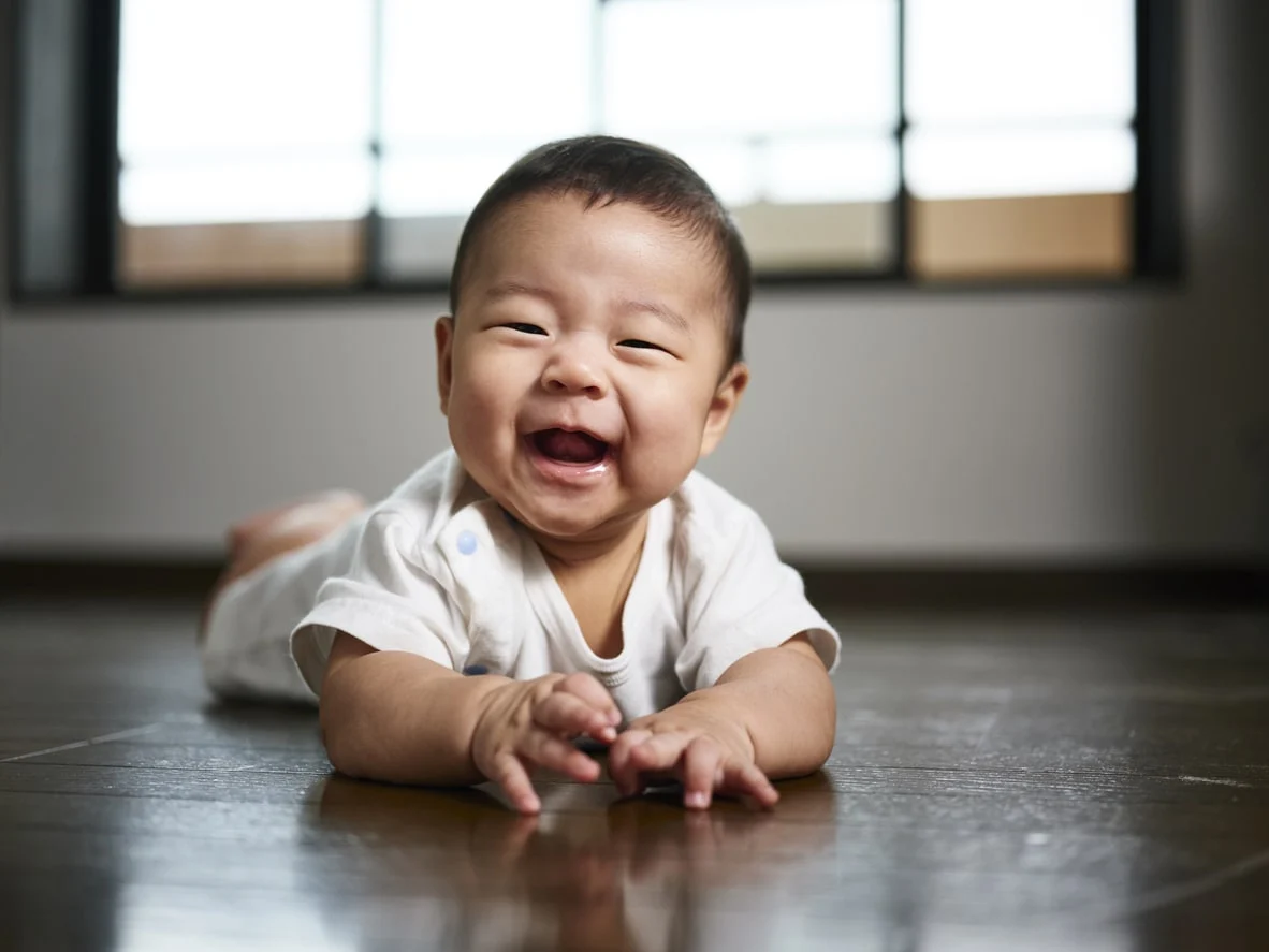 happy baby